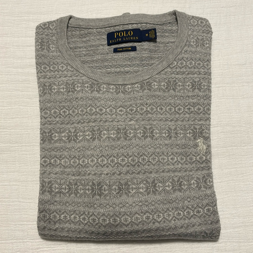 Polo Ralph Lauren Grey Sweater M